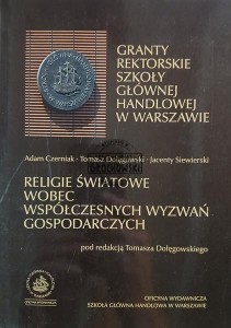 Religie światowe wobec współczesnych wyzwań gospodarczych