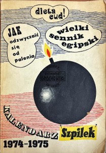 Kalendarz szpilek 1974-1975