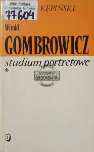 Witold Gombrowicz, Studium portretowe