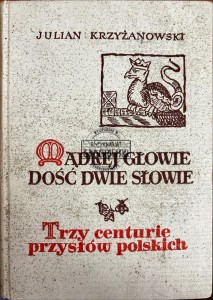 Mądrej głowie dość dwie słowie tom 1