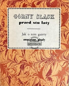 Górny Śląsk sprzed stu laty