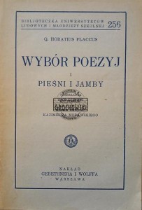 Wybór poezyj 1 - Pieśni i jamby
