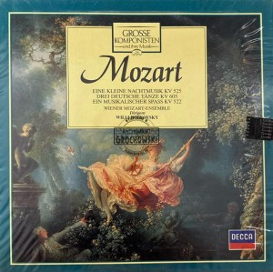 Mozart / Wiener Mozart-Ensemble / Willi Boskovsky – Eine Kleine Nachtmusik KV 525, Drei Deutsche Tänze KV 605, Ein Musikalischer Spass KV 522 LP