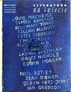 Literatura na świecie nr 1-2(522-523). Louis Macneice i inni