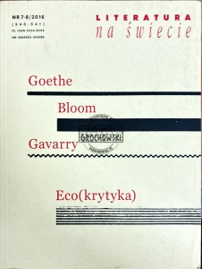 Literatura na świecie nr 7-8(540-541)