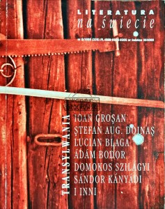 Literatura na świecie nr 9(326). Ioan Grosan i inni