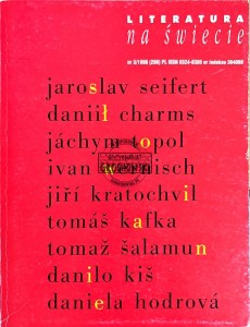 Literatura na świecie nr 3(296) Jaroslav Seifert i inni