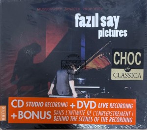 Modest Mussorgski, Leos Janacek, Sergej Prokoviev / Fazıl Say – Pictures CD/DVD