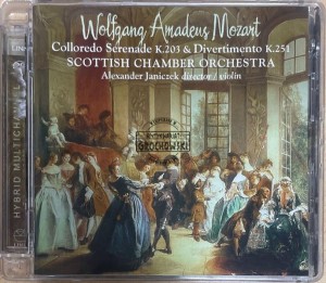 Wolfgang Amadeus Mozart, Scottish Chamber Orchestra, Alexander Janiczek – Colloredo Serenade K.203 & Divertimento K.251 HDCD