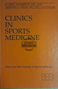 Clinics in sports medicine nr 3/2003. Head and neck injuries in sports medicine