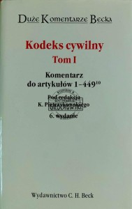 Kodeks cywilny. T.1