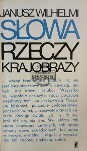 Słowa rzeczy krajobrazy