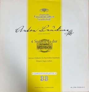 Anton Bruckner, Eugen Jochum, Sinfonieorchester Des Bayerischen Rundfunks – 4. Sinfonie Es-Dur (Originalfassung) 2. Und 3. Satz LP