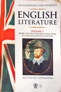 English Literature, Volume 1. An Antology for Students