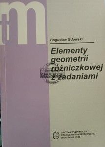 Elementy geometrii różniczkowej z zadaniami