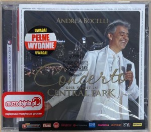 Andrea Bocelli – Concerto: One Night In Central Park 2CD