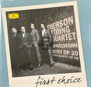 Mendelssohn - Emerson String Quartet – Octet Op. 20 / String Quartet Op. 80 CD