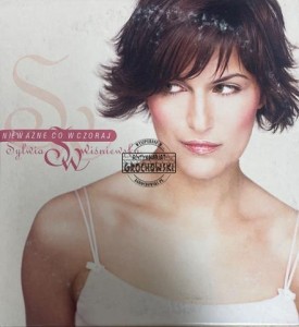 Sylwia Wiśniewska – Nieważne Co Wczoraj CD (Maxi-Single, Promo)