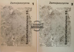 Sonderlaboratorium SS, Zamojszczyzna, tomy 1 - 2