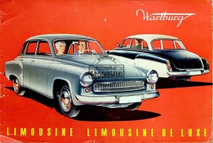Wartburg. Limousine. Limousine De Luxe