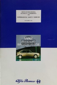 SVAR Alfa Romeo Synthesis Vehicle