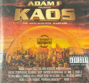 Adam F – Kaos: The Anti-Acoustic Warfare CD