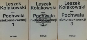 Pochwała niekonsekwencji, T.1-3