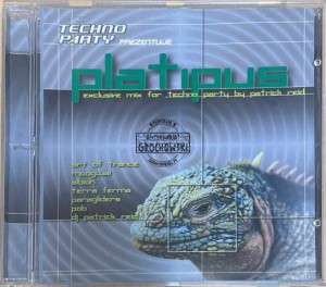 Patrick Reid - Platipus (Exclusive mix for techno party by Patrick Reid) CD