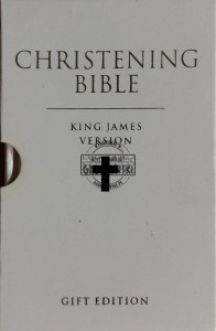 Christening Bible. King James Version
