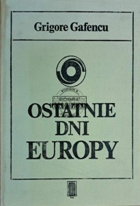 Ostatnie dni Europy. Podróż dyplomatyczna w 1939 roku