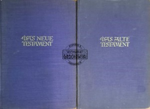 Das alte testamenta. Das neue testamente