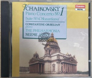 Tchaikovsky, Constantine Orbelian, The Philharmonia, Neeme Järvi – Piano Concerto No. 1 - Suite No. 4 "Mozartiana" CD