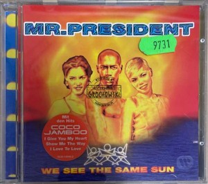 Mr. President – We See The Same Sun CD