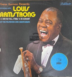 Louis Armstrong And His All Stars – An Evening With Louis Armstrong And His All Stars In Concert At The Pasadena Civic Auditorium 2LP