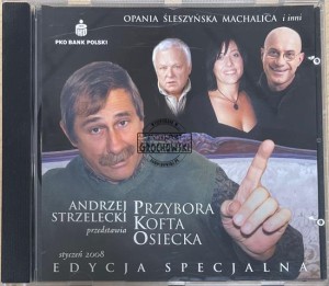 Various – Andrzej Strzelecki przedstawia Przybora, Kofta, Osiecka CD (Promo)