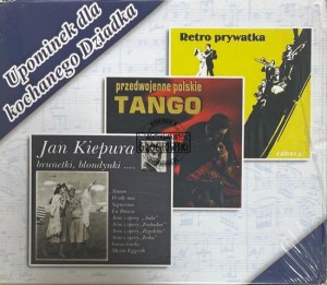 Various – Upominek dla kochanego Dziadka (Retro prywatka / Jan Kiepura – brunetki, blondynki… / przedwojenne polskie TANGO) 3CD