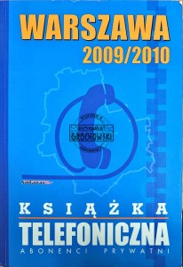 Książka telefoniczna Warszawa 2009/2010
