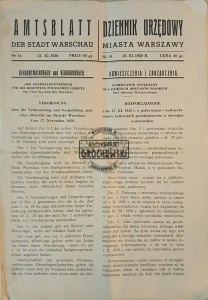 Dziennik urzędowy miasta Warszawy