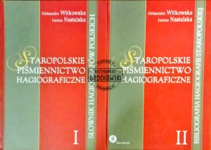 Staropolskie piśmiennictwo hagiograficzne, tom 1-2 + CD