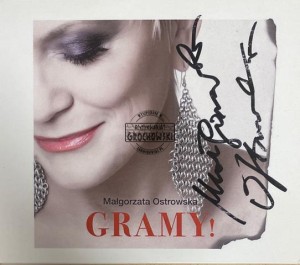 Małgorzata Ostrowska – Gramy! CD (+Autograf)
