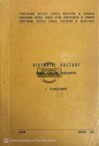 Historia kultury. Wybór tekstów źródłowych
