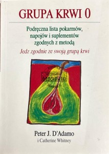 Grupa krwi 0. Podręczna lista pokarmów, napojów i suplementów zgodnych z metodą