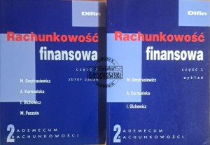 Rachunkowość finansowa. Tom I-II wykład zbiór zadań