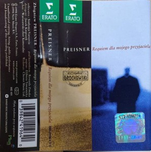 Preisner – Requiem Dla Mojego Przyjaciela Kaseta
