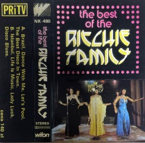 The Ritchie Family – The Best Of The Ritchie Family Kaseta