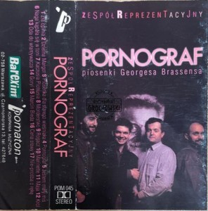 Zespół Reprezentacyjny – Pornograf - Piosenki Georgesa Brassensa Kaseta