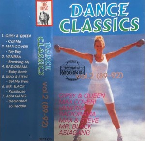 Various – Dance Classics Vol. 2 (89-92) Kaseta