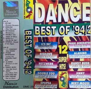 Various – Dance Best Of '94/2 Kaseta