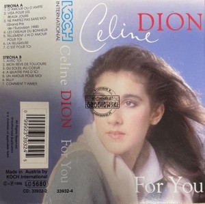 Céline Dion – For You Kaseta