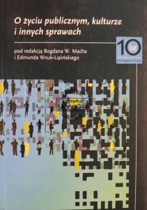 O życiu publicznym, kulturze i innych sprawach